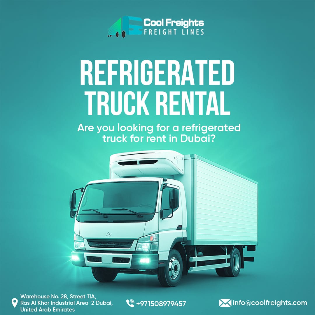 Best refrigerated truck rental services in Dubai
